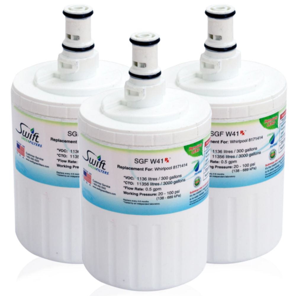 Swift Green SGF-W41 Compatible Filter for Whirlpool KitchenAid 8171414
