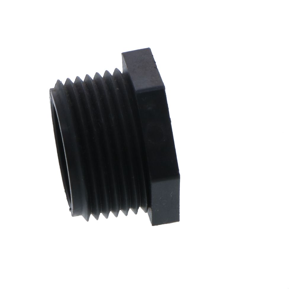 Pipe Plug Hex Head - 3/4" MNPT Polypro Black