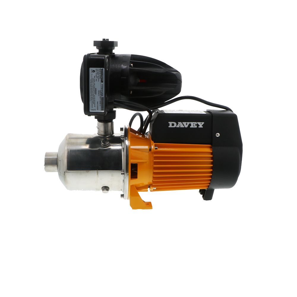 Davey BT20-30 Booster System with Torrium2 - +30 psi 20 gpm