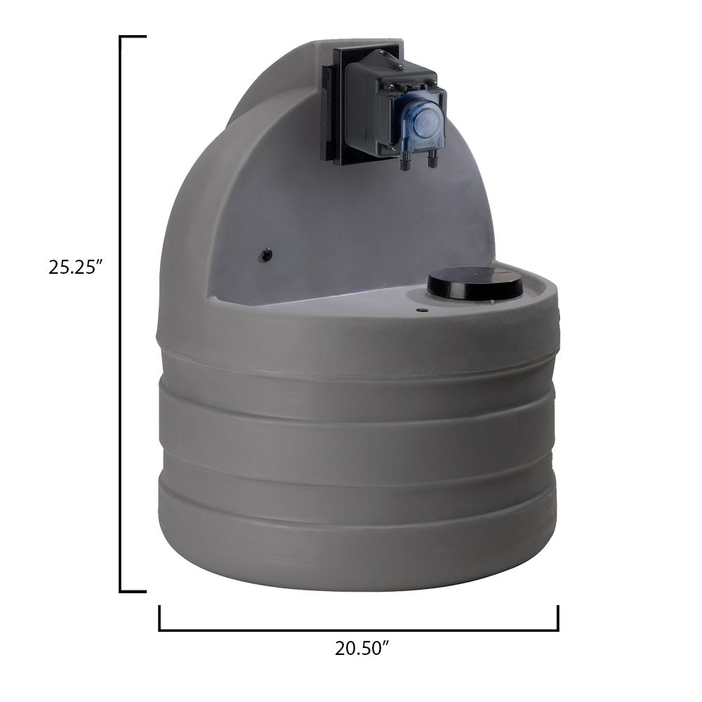 Stenner Econ FP Series Pump with 15 Gallon Tank #F Tube 4.5 GPD System