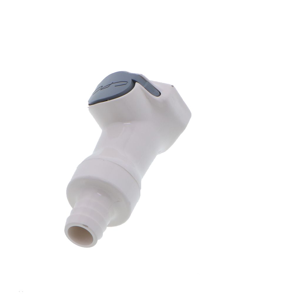 HFCD17835 Valved In-Line Hose Barb Coupling Body 1/2 ID Barb