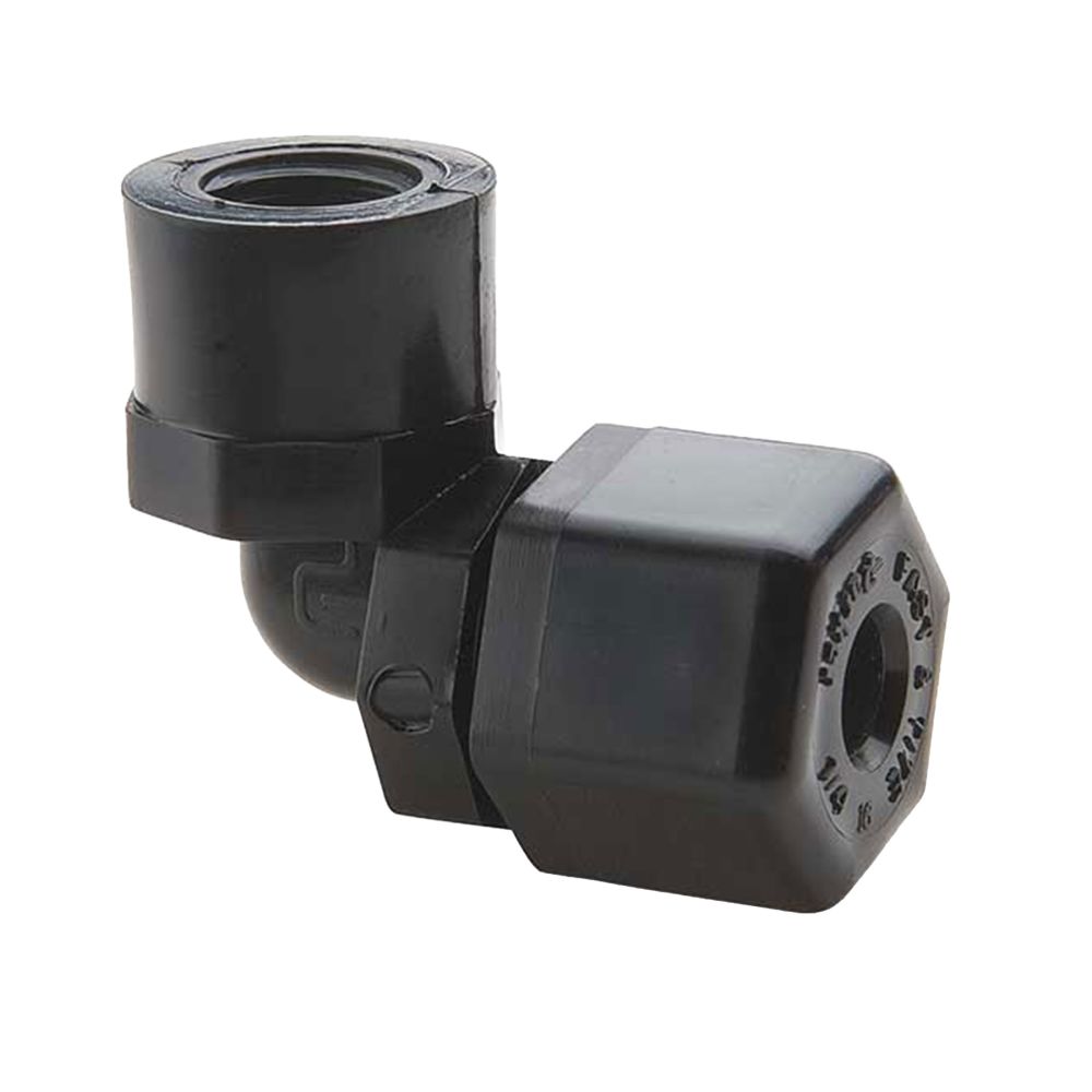 Parker Fast & Tite Compression Style Fitting - 1/4" OD x 1/4" NPTF