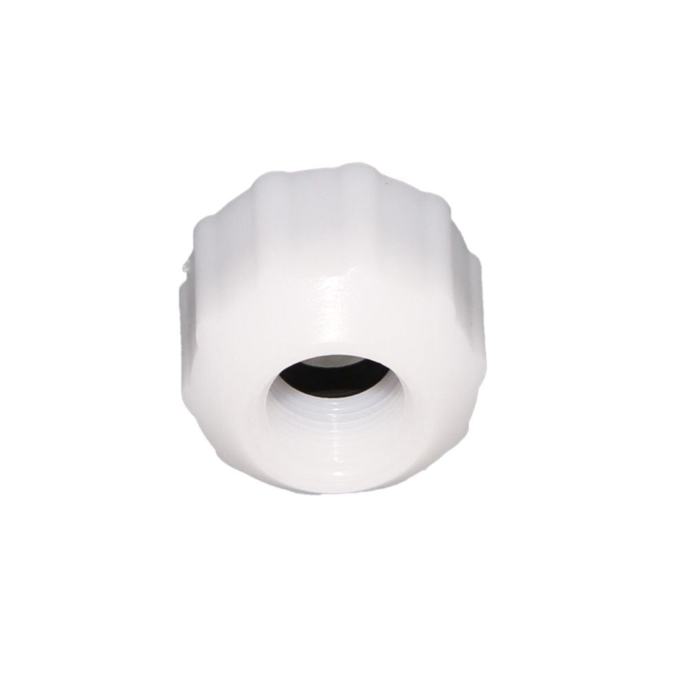 NeoFit - Acetal Natural White F/F Reducer 1/4" x 3/4" Thread BSPP