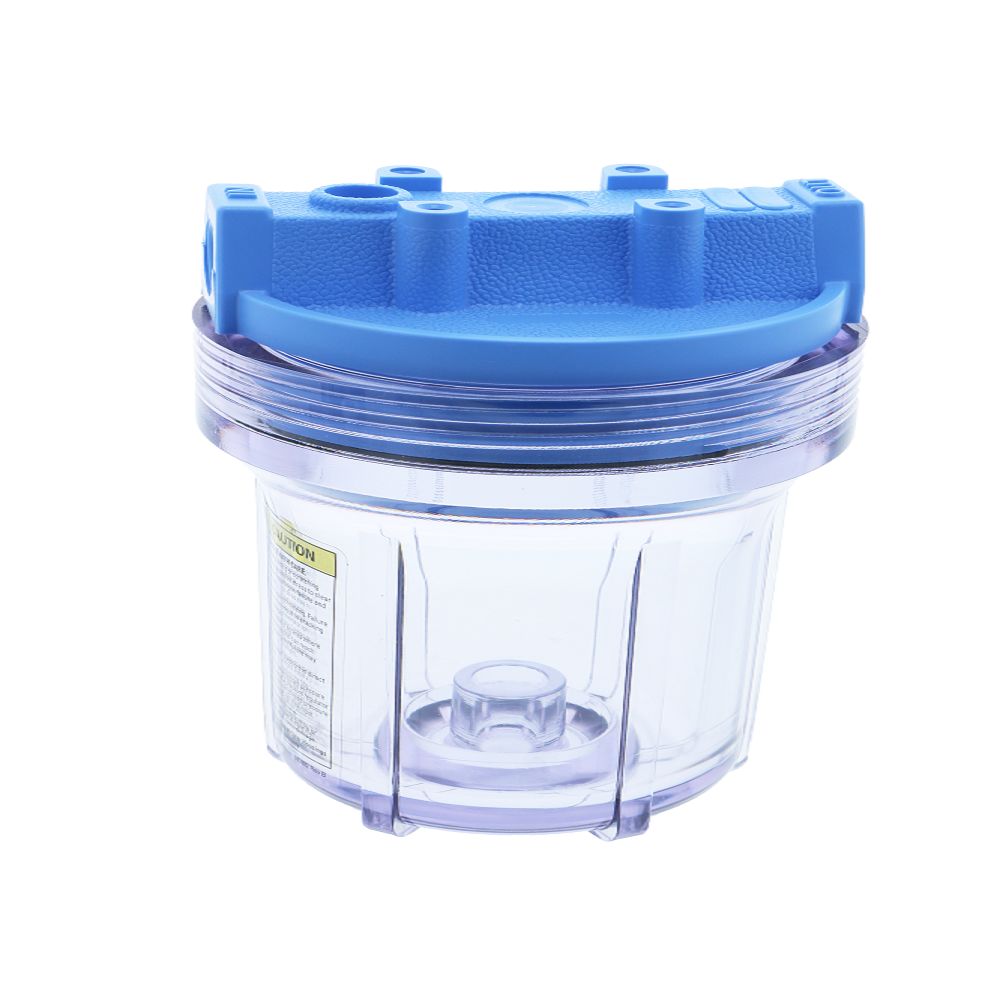 Pentek 5" Slim Line Water Filter Housing Blue/Clear No PR