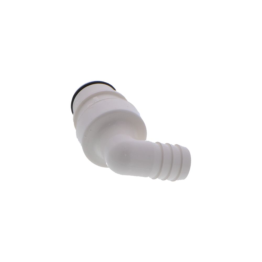 HFC23835 Non-Valved Elbow Hose Barb Coupling Insert 1/2 ID Barb