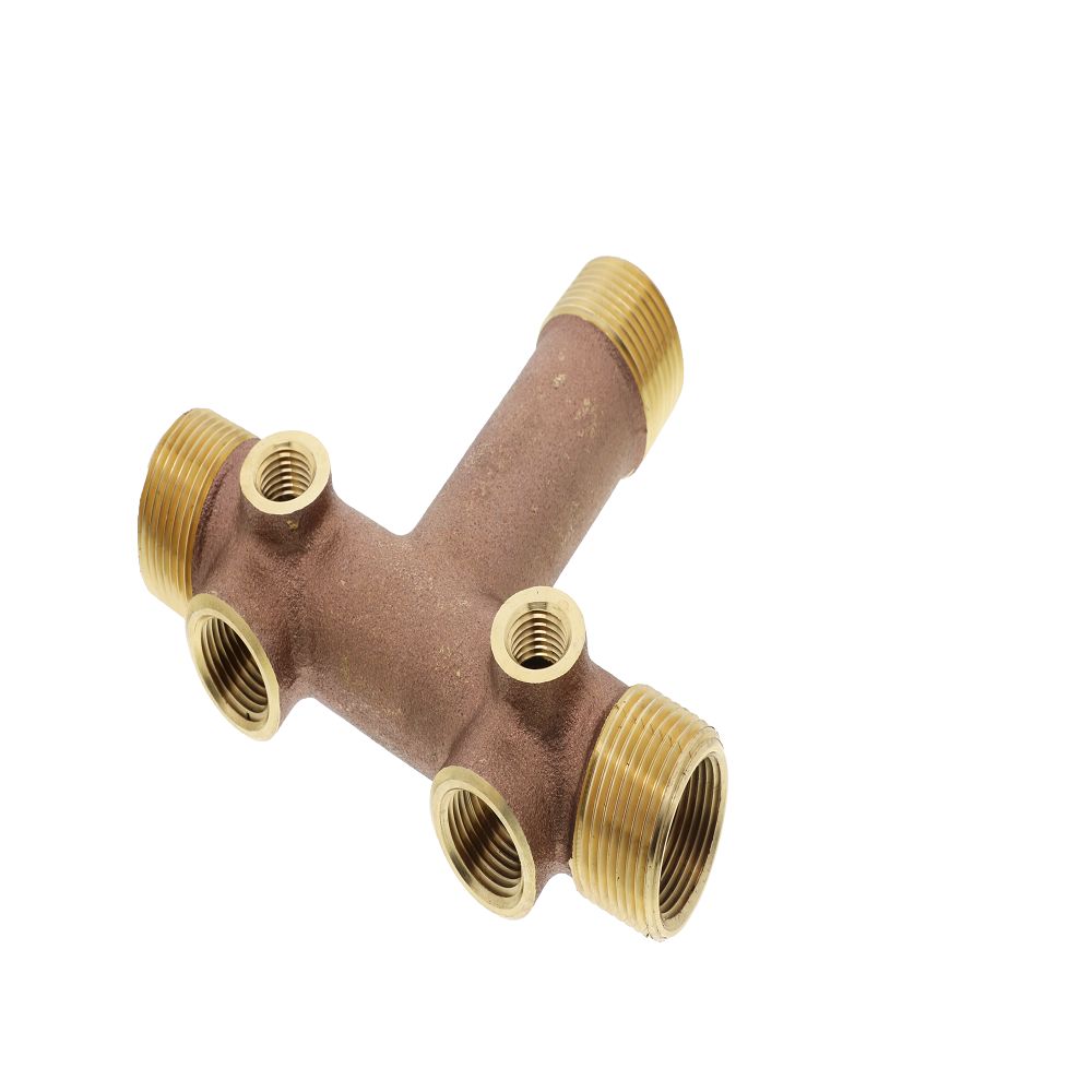 Brass Tank Cross Lead-Free 1" x 4.5"