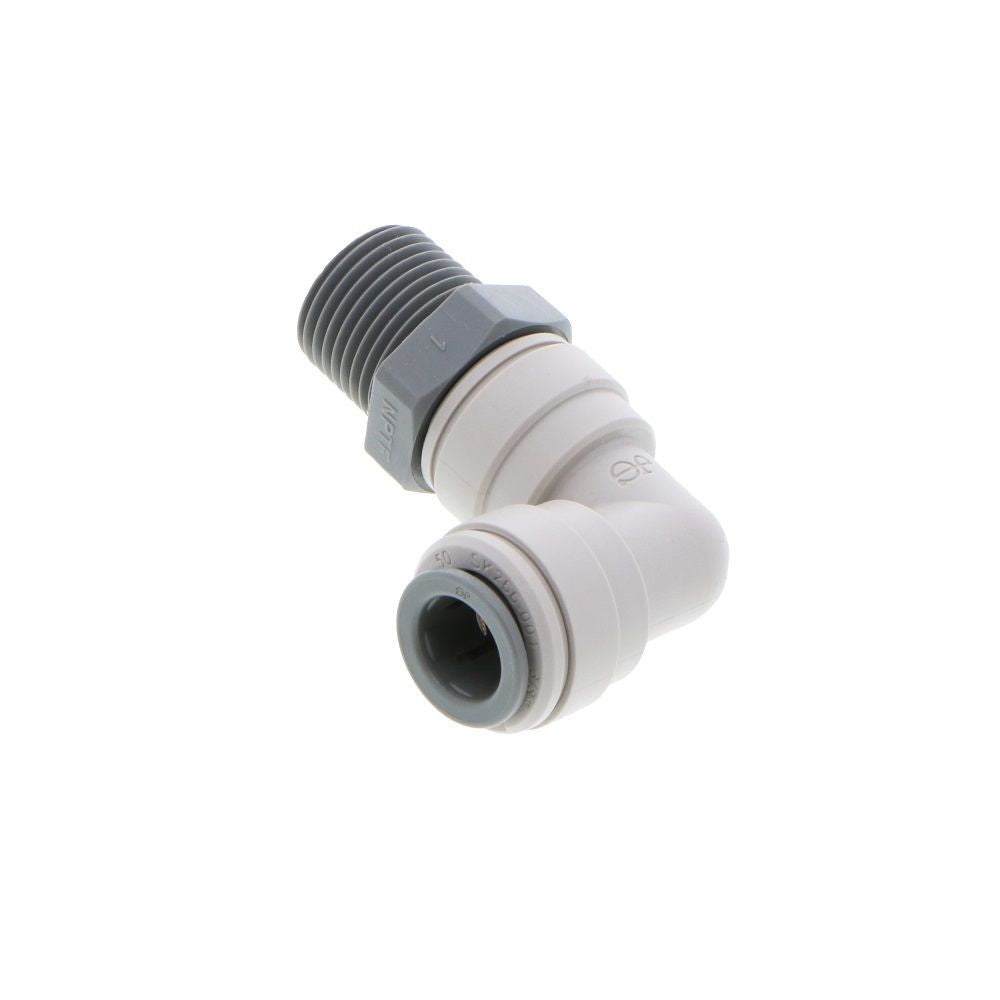 John Guest Swivel Elbow NPTF - 3/8 x 3/8 NPTF