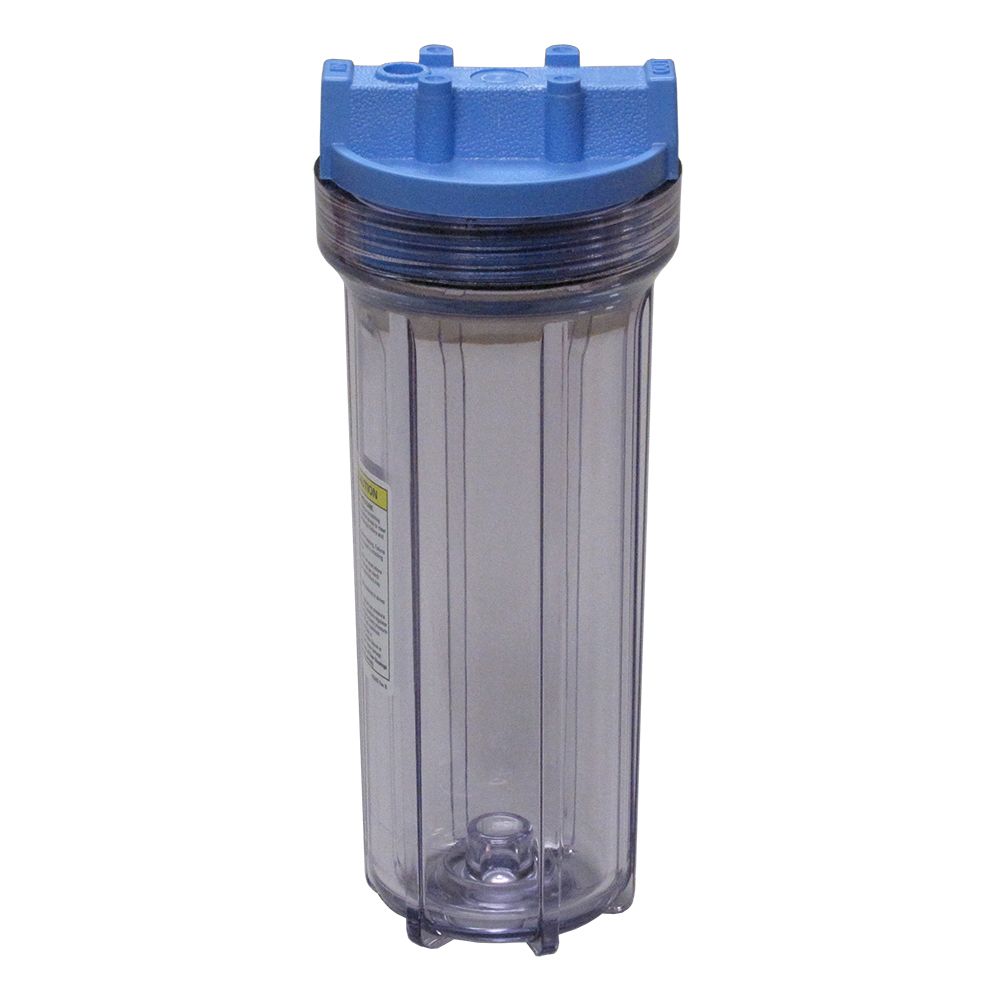 Pentek 10" Slim Line Water Filter Housing Blue/Clear No PR