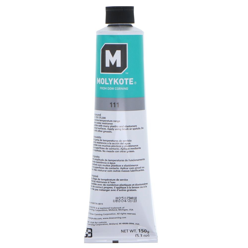 Dow Molykote 111 O-Ring Silicone Lubricant - 5.3 Oz. Tube