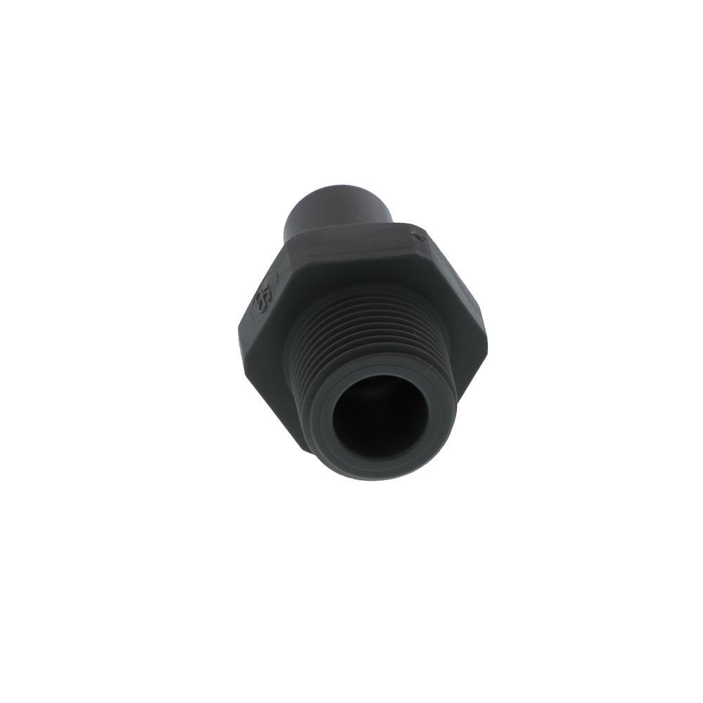 John Guest Stem Adapter BSPT - 1/2 x 3/8 BSPT