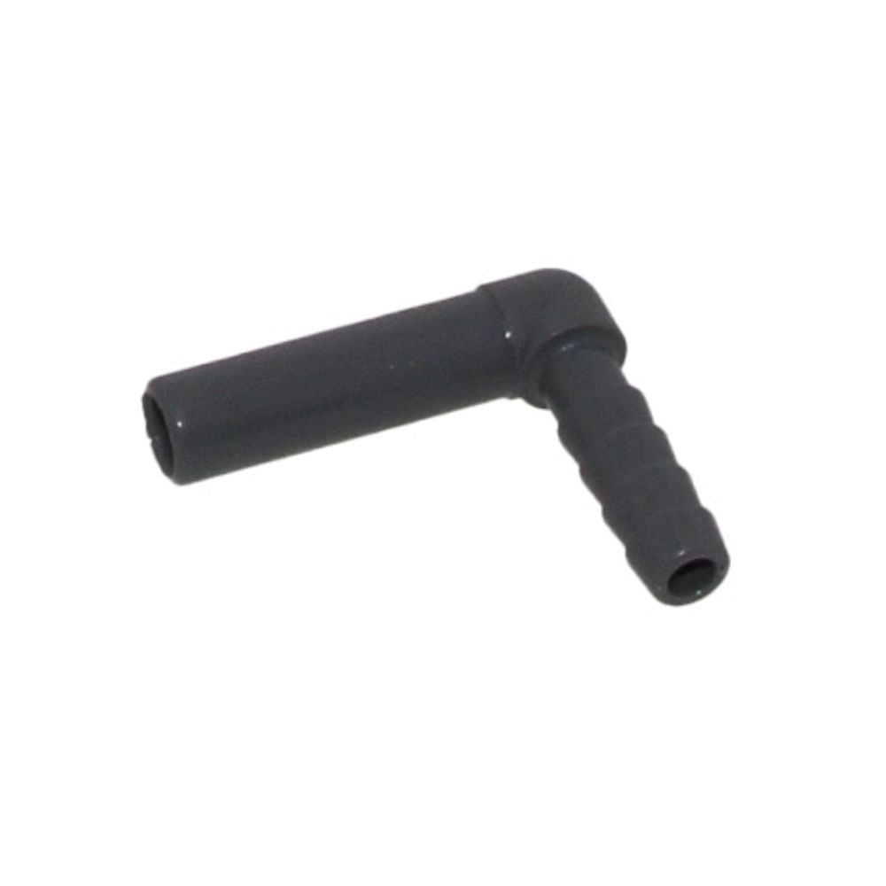 John Guest Stem Elbow Barb Connector - 5/16 OD Stem x 1/4 ID Barb