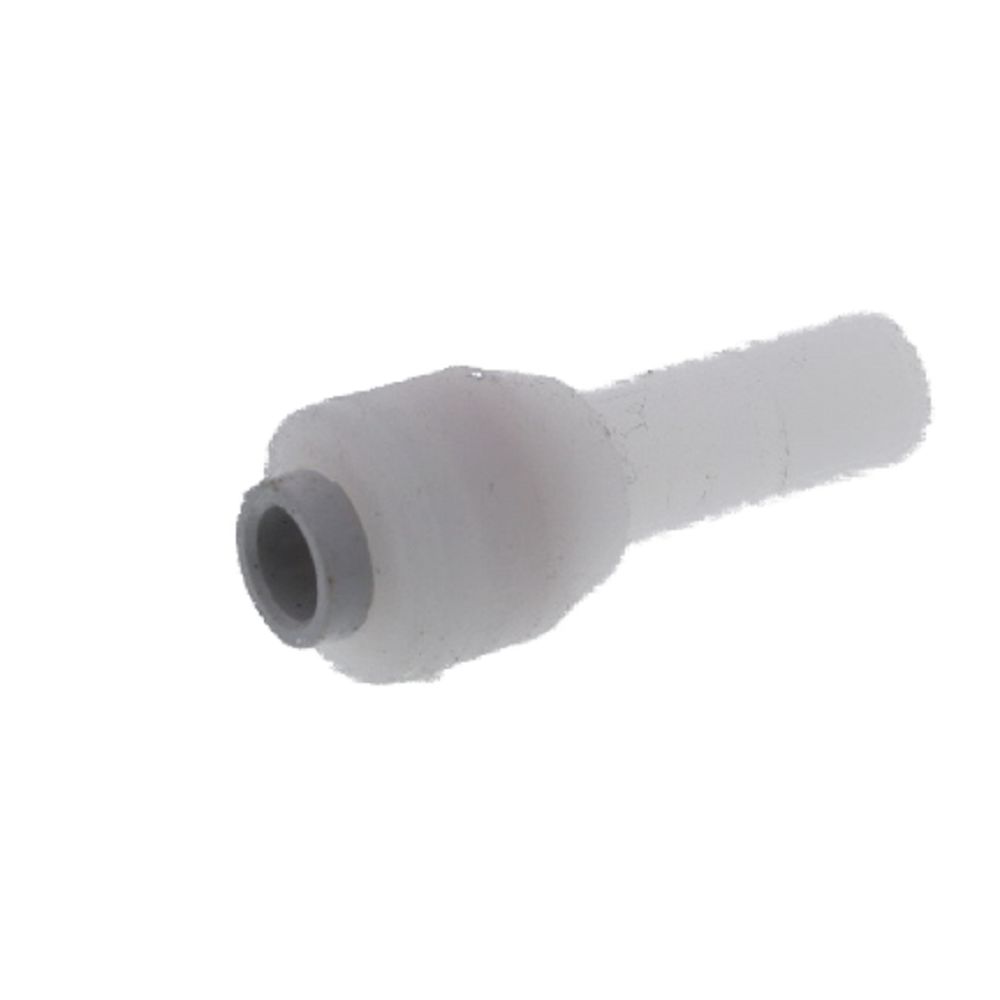 Kynar PVDF Stem Connector - 1/4 x 3/8 Stem
