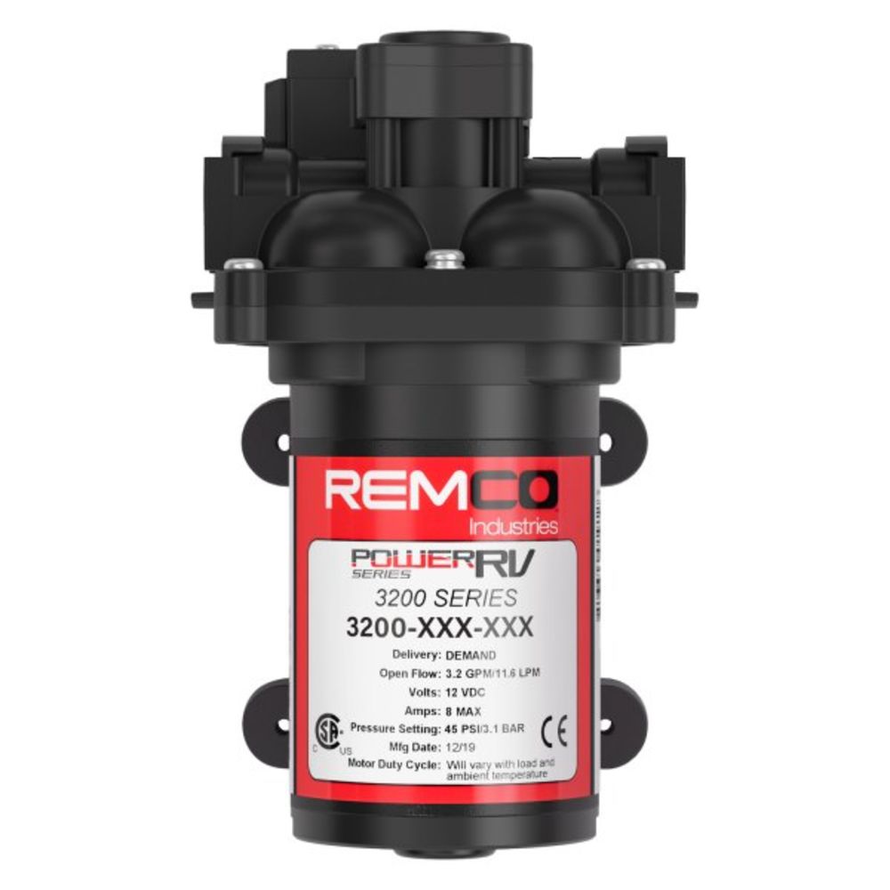 Remco 3214-1C4-52C-B - 3200 Series 3.2 GPM 115 VAC Water Pump