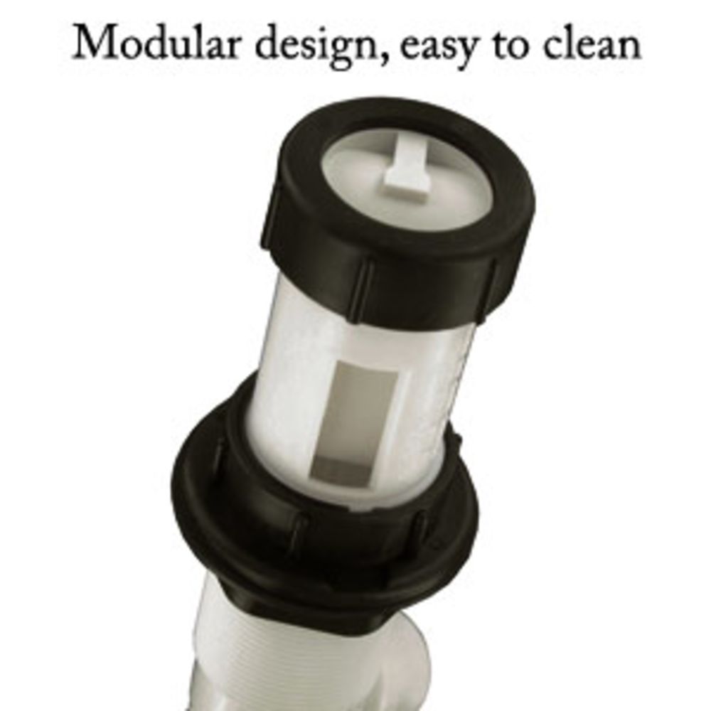 Twin Inlet High Flow Dual Air Gap with Cover Cap