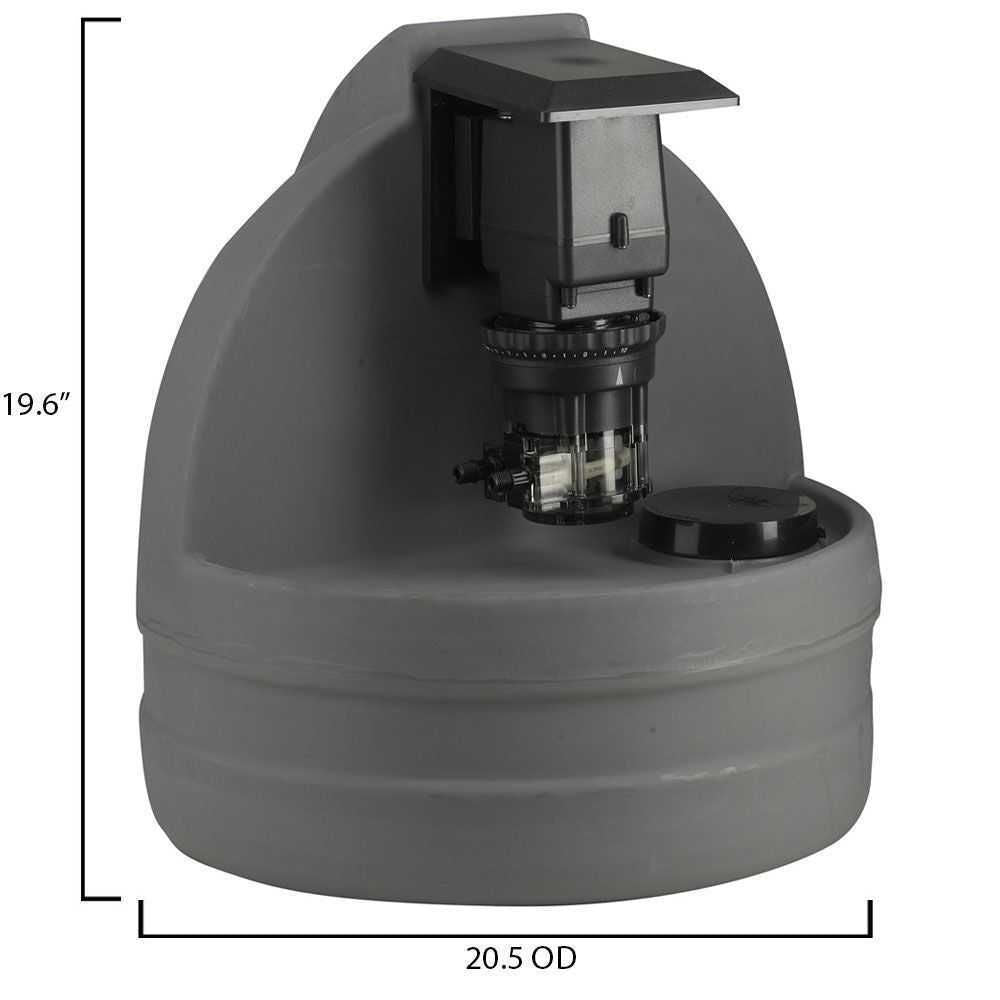 Stenner Single Head Fixed Output Pump with 30 Gallon Tank #2 Tube 10 GPD System