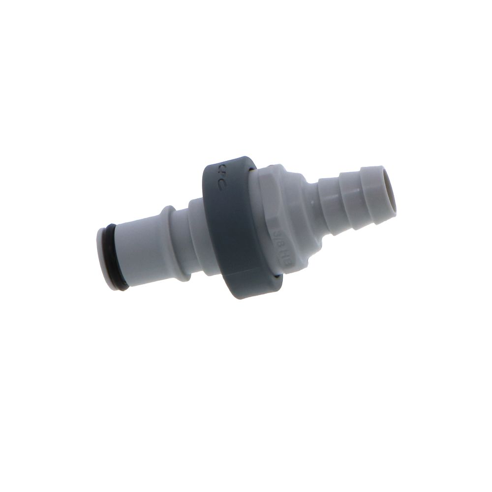 NS4D22006 Valved In-Line Hose Barb Coupling Insert 3/8 ID Barb