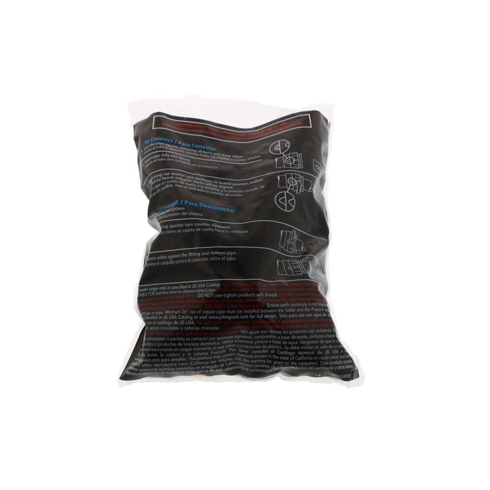 John Guest ProLock Female Connector NPS - 1/2 CTS x 1/2 NPS