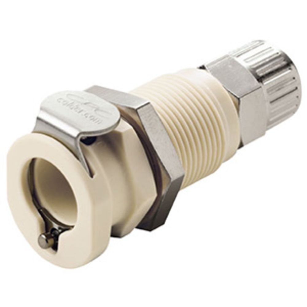 PLC1200612 Non-Valved Panel Mount Coupling Body 3/8 PTF