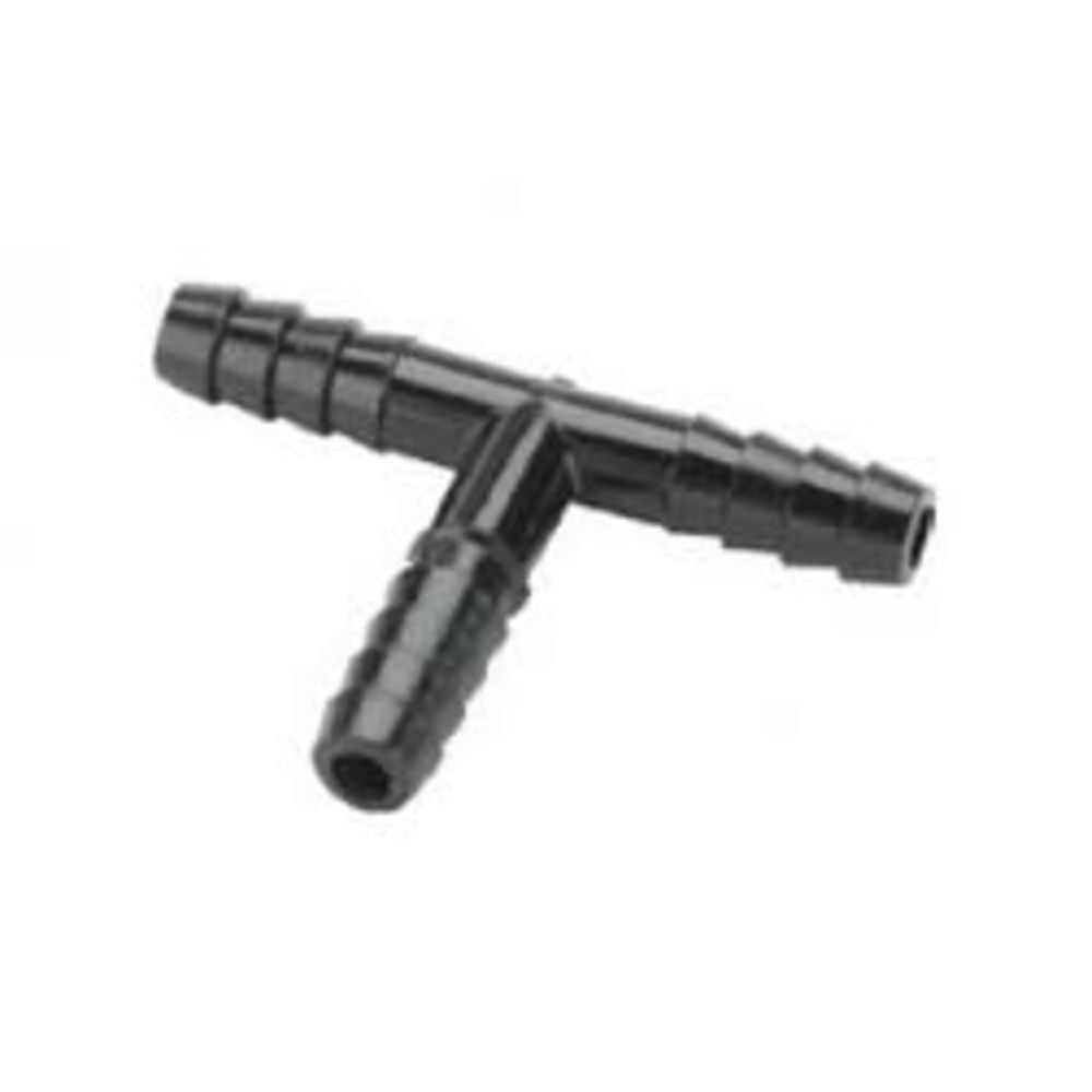 P4TUB4 Tee Union Barb 1/4 ID x 1/4 ID x 1/4 ID