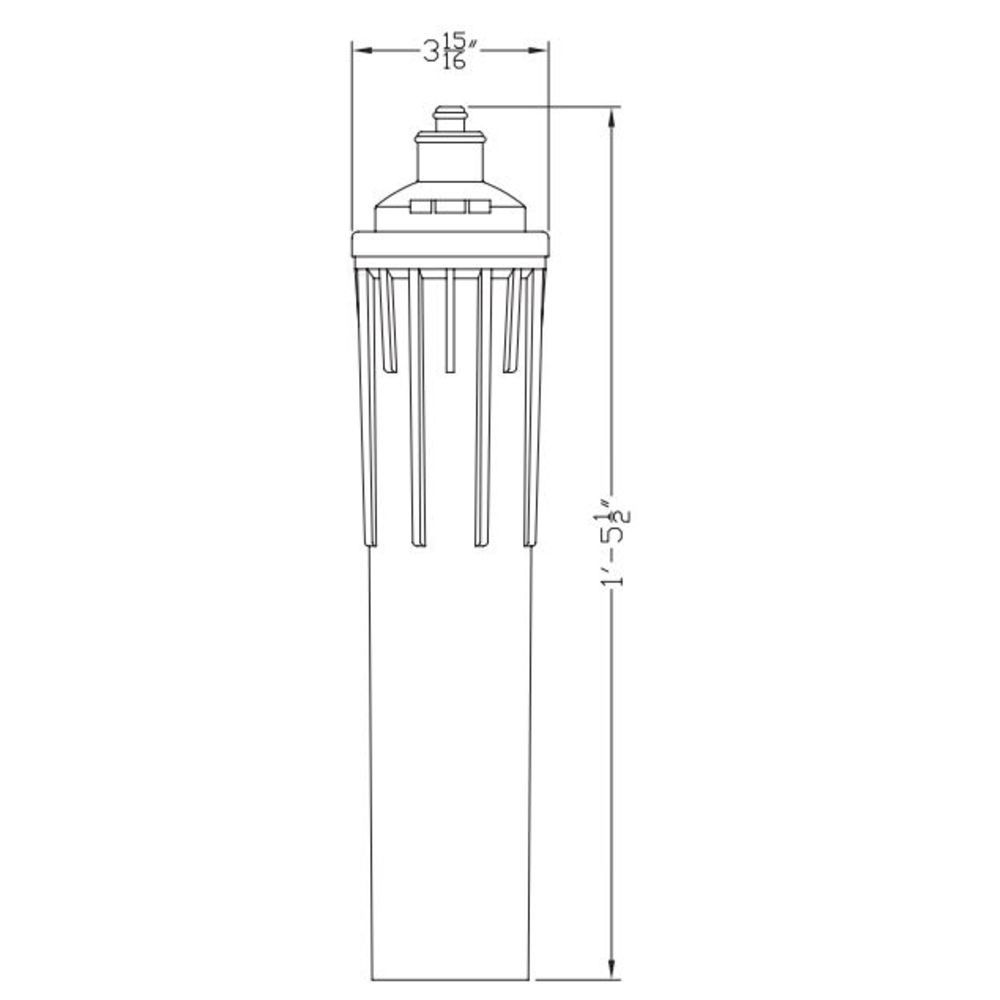 Optipure Choramines 0.5gpm/6k Cap Cartridge