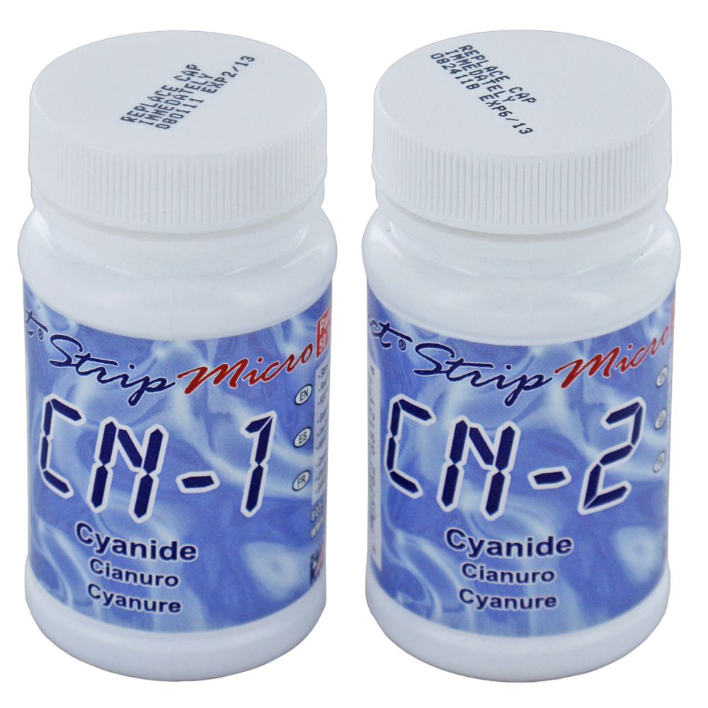 eXact 486812 Cyanide Reagent Test Strips 50 Tests