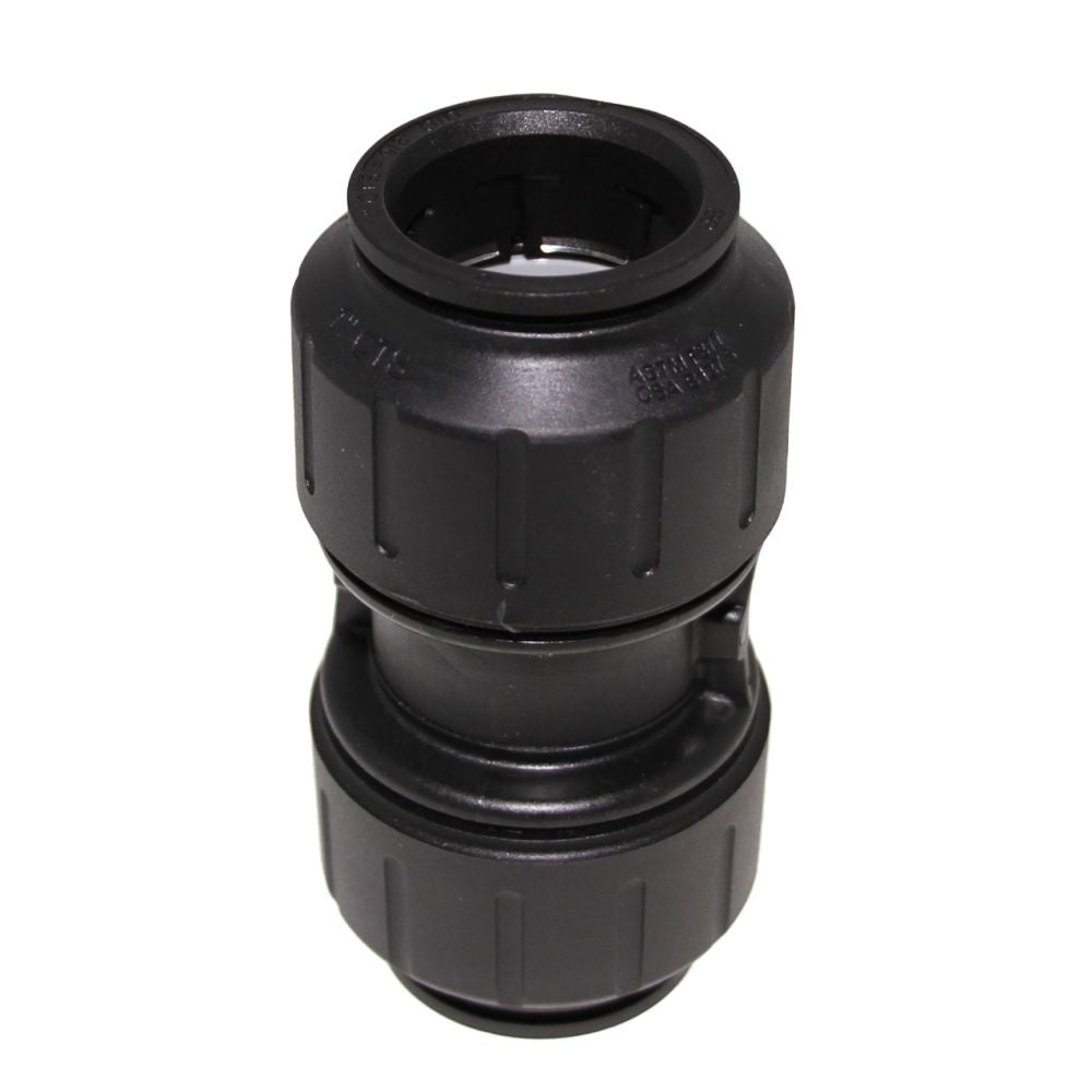 John Guest Black Coupler - 1 CTS