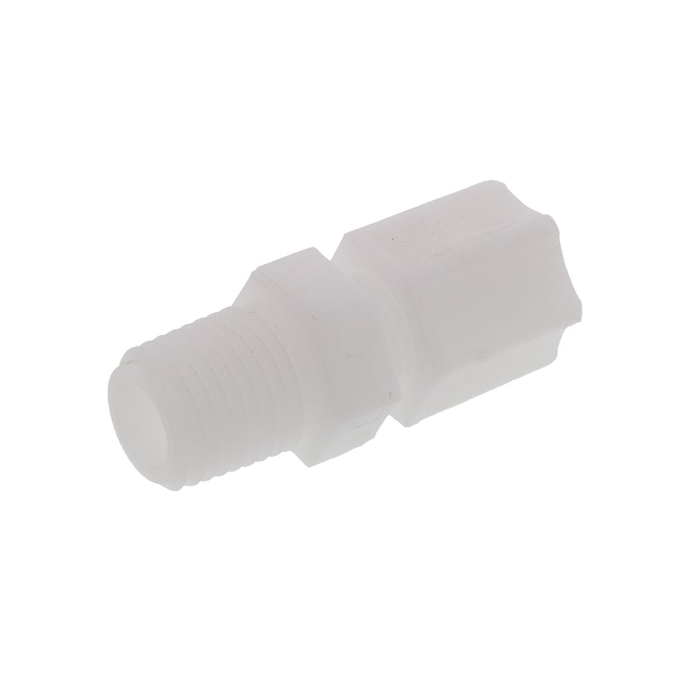 JACO 10-4-4-C-PG Celcon Acetal Male Connector 1/4 OD Tube x 1/4 MPT