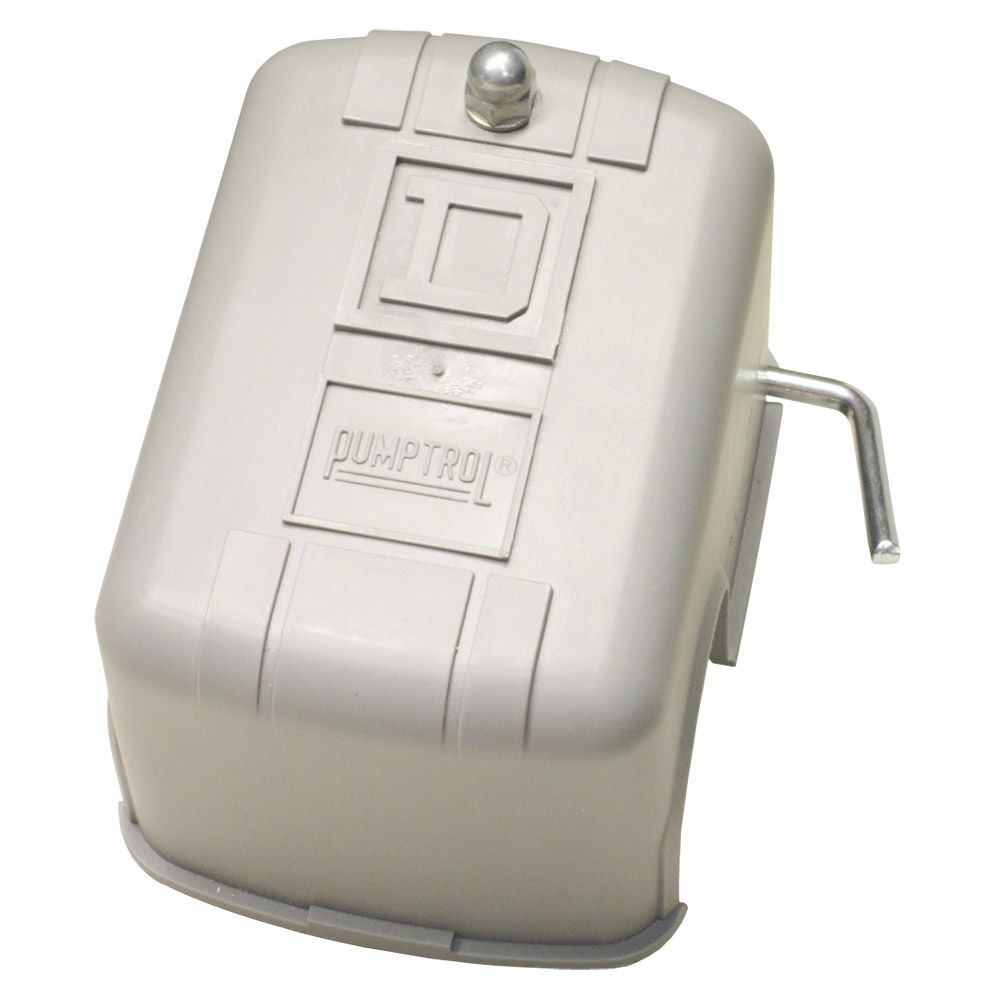 Square D Pressure Switch, Low Pressure 30/50 Adjustable, DPST, Diaphragm 1/4 FPT
