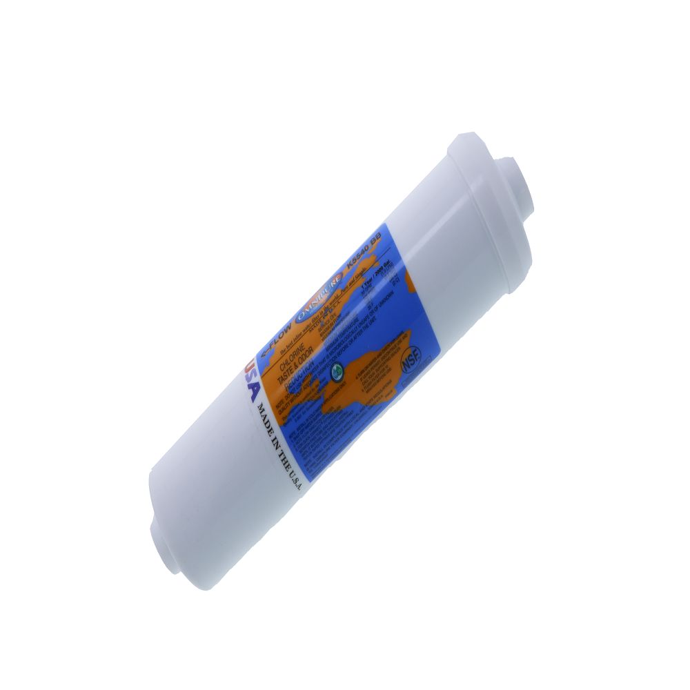 Omnipure K5533-BB/K5540-BB Inline GAC 10" x 2.5" Postfilter 1/4 FPT