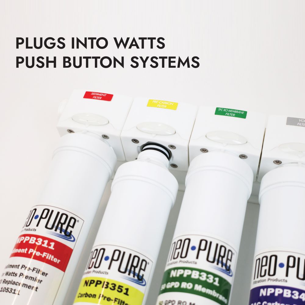 Neo-Pure RO-Pure Carbon Pre-Filter Replacement For Watts Premier 105351