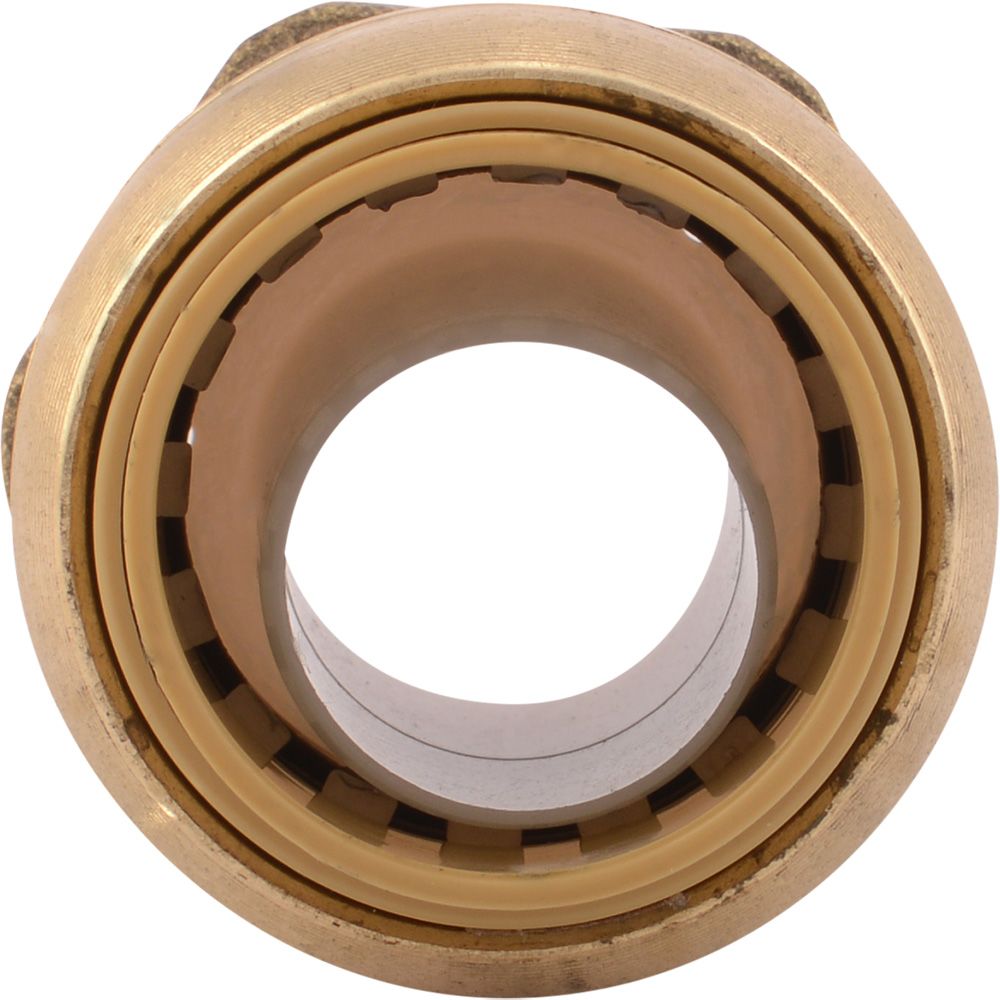 SharkBite® U088LF Lead-Free Brass Push-to-Connect Female Adapter - 3/4" x 3/4" FPT