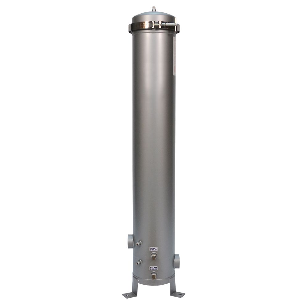 Shelco 4FOS4 40" Multi-Cartridge Stainless Steel Filter Housing