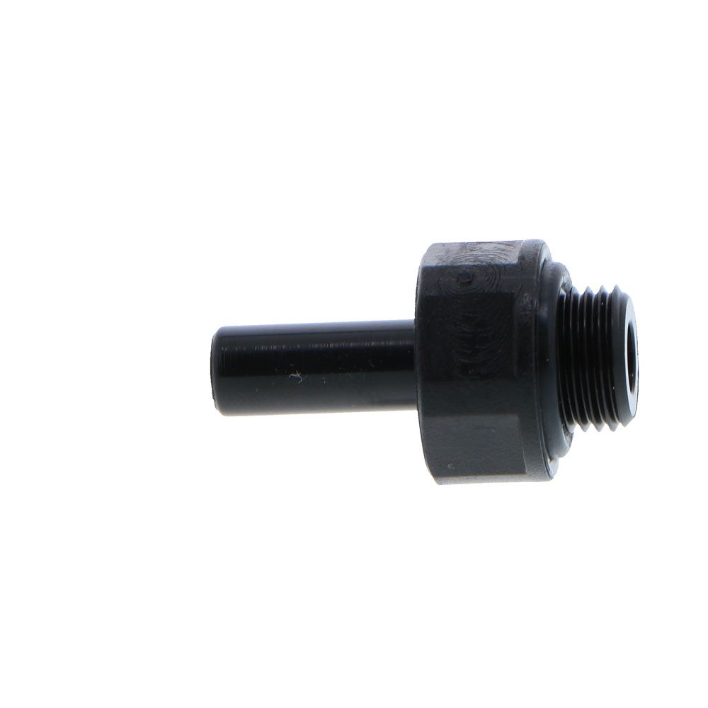 John Guest Stem Adapter BLACK ACETAL - 6mm x 1/8 BSP