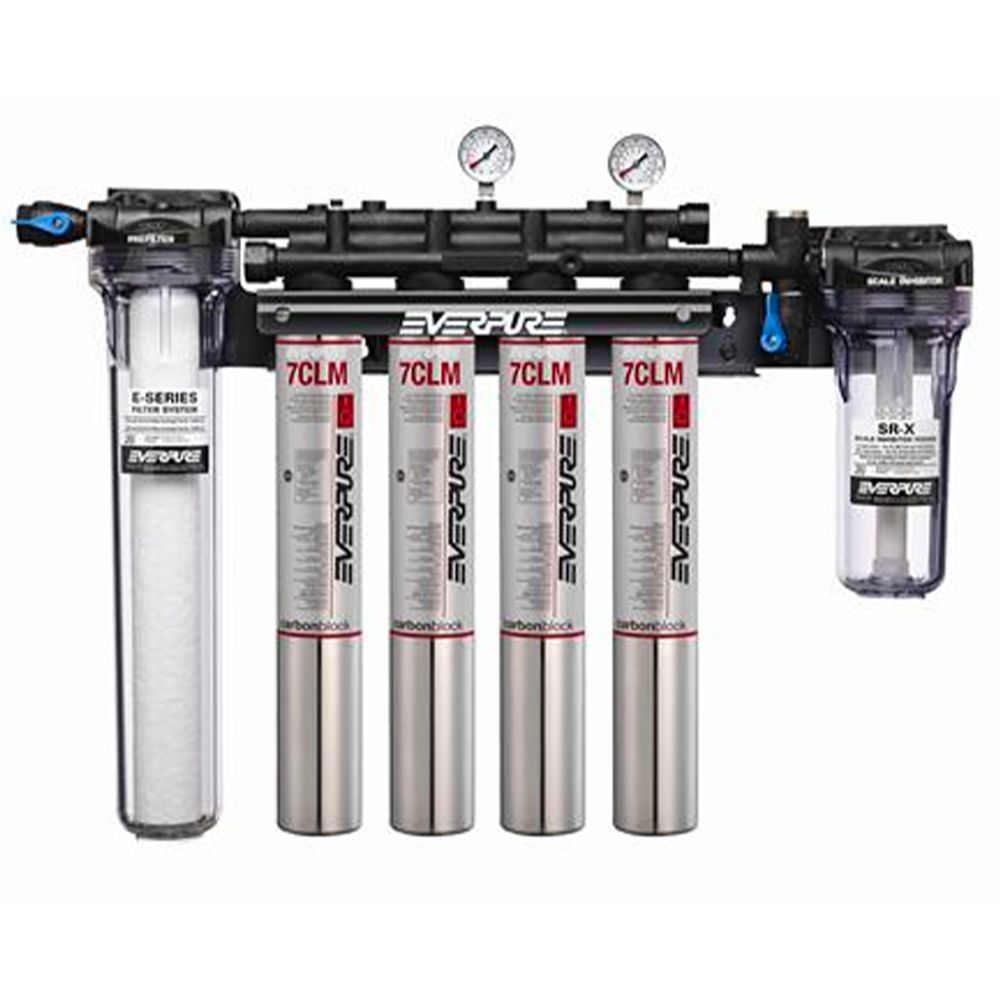 Everpure High Flow CSR Quad 7CLM Chloramine Reduction Filter System