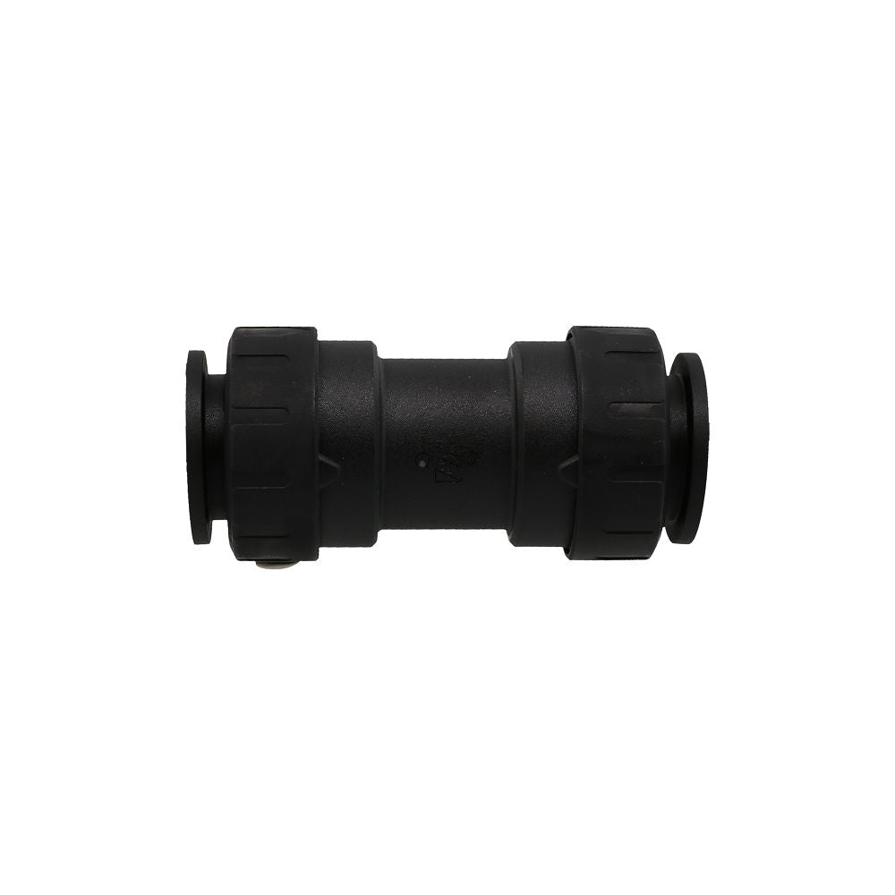 John Guest ProLock Black Coupler - 3/4 CTS