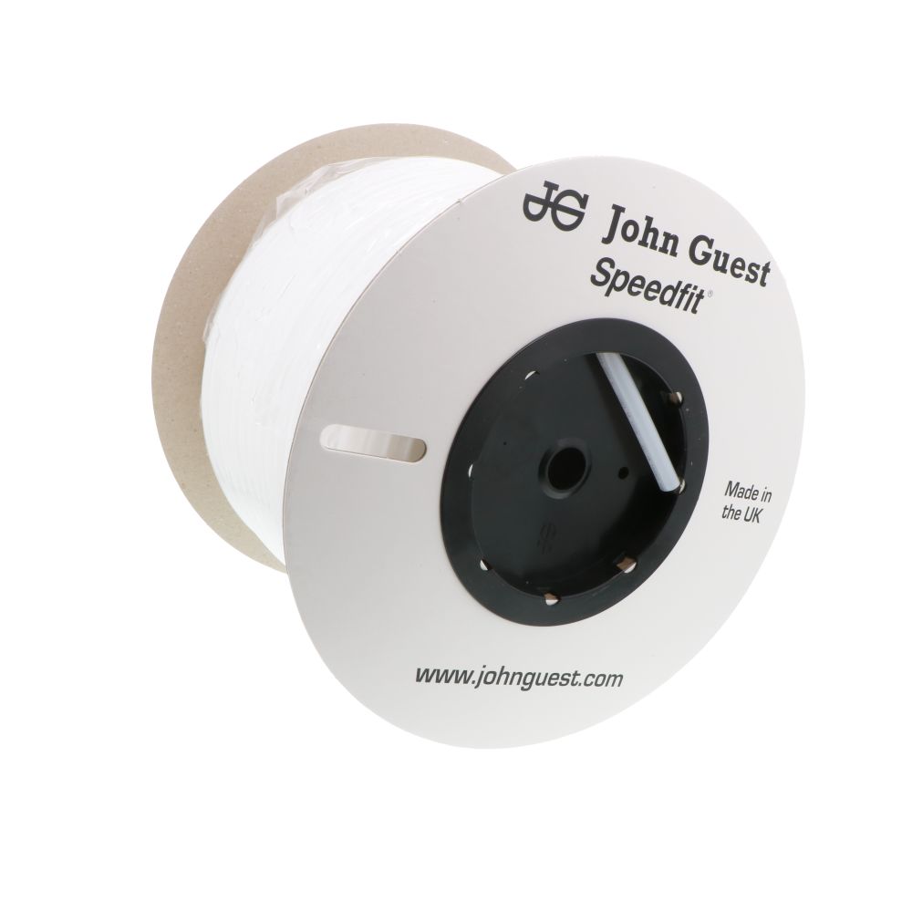 John Guest White 3/8" OD LLDPE Polyethylene Tubing