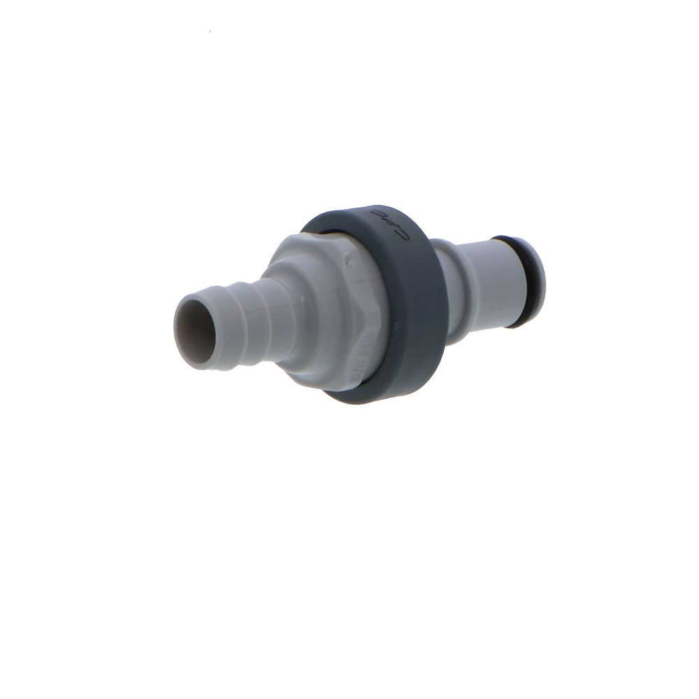 NS4D22006 Valved In-Line Hose Barb Coupling Insert 3/8 ID Barb