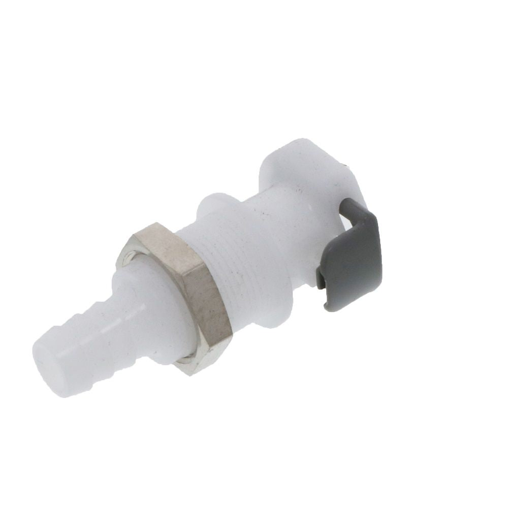 APC16006 Panel Mount Hose Barb Coupling Body 3/8 ID Barb