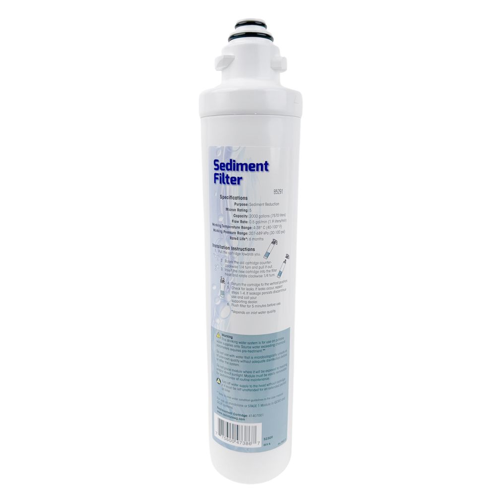 Aqua Flo 41407001 Quick Change Sediment Filter