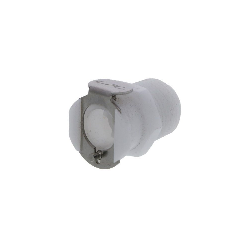 PLCD10006BSPT Valved Male Thread Coupling Body 3/8 BSPT