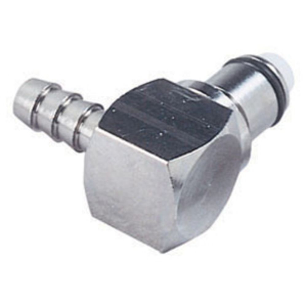 74400 NSF Non-Valved Elbow Hose Barb Coupling Insert 1/4 ID Barb