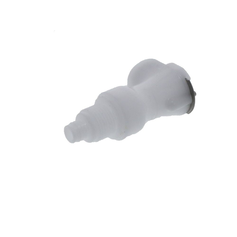 PLC16004 Panel Mount Hose Barb Coupling Body 1/4 ID Barb