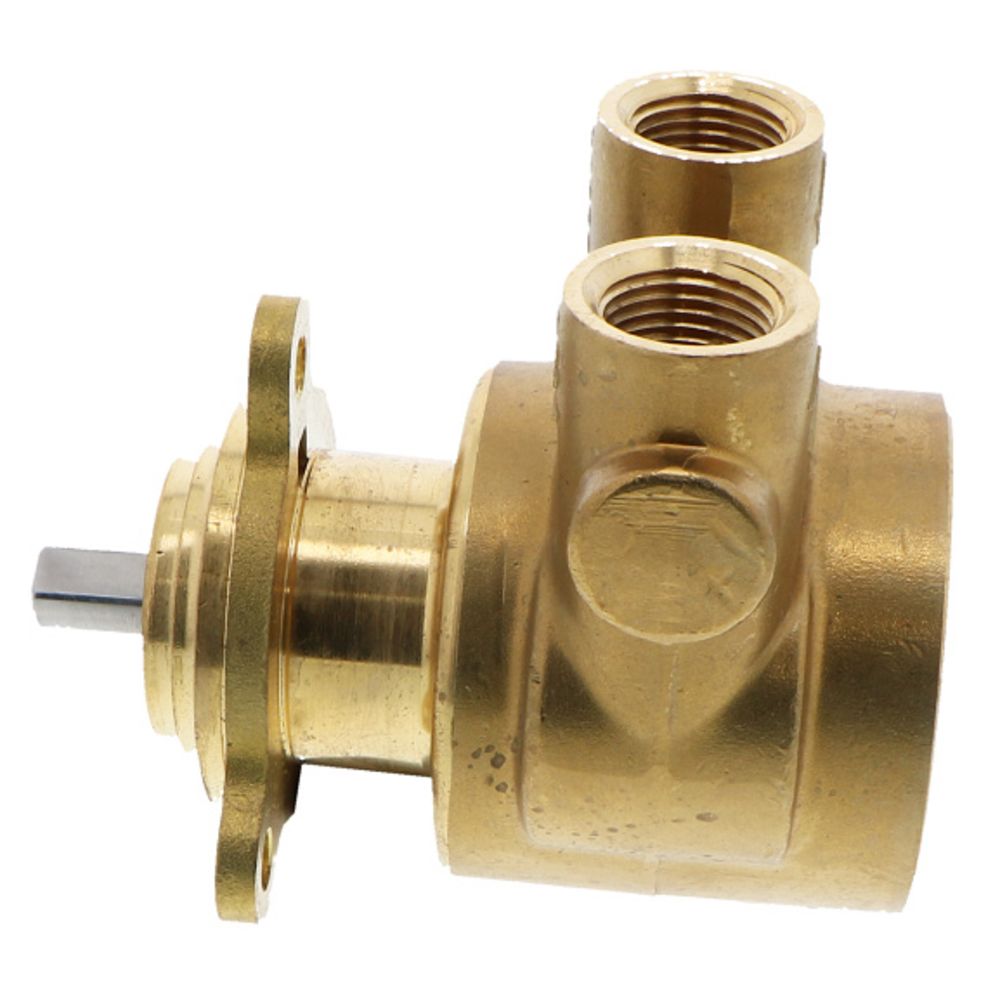 Procon Pump Brass w/ Single Flat Drive 330 GPH 1/2" NPT