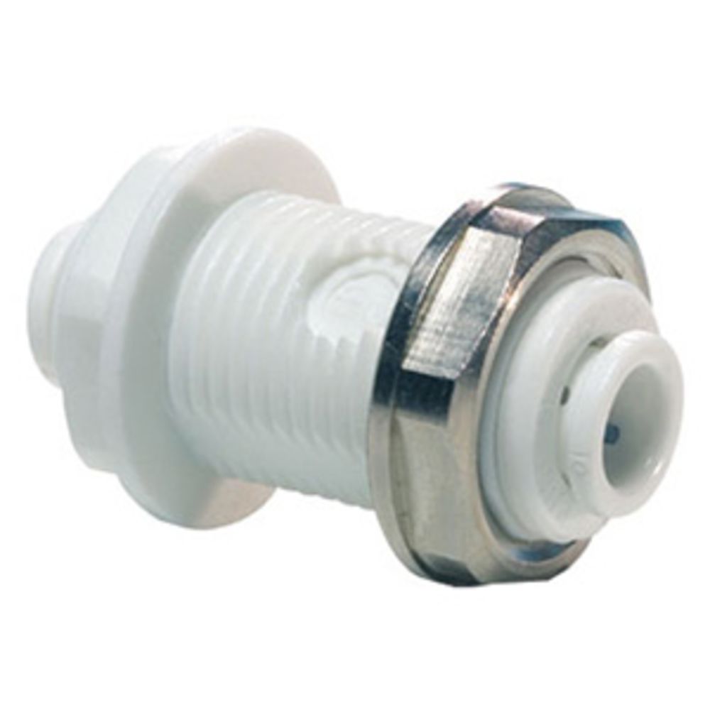 John Guest Bulkhead Union Polypro - 3/8