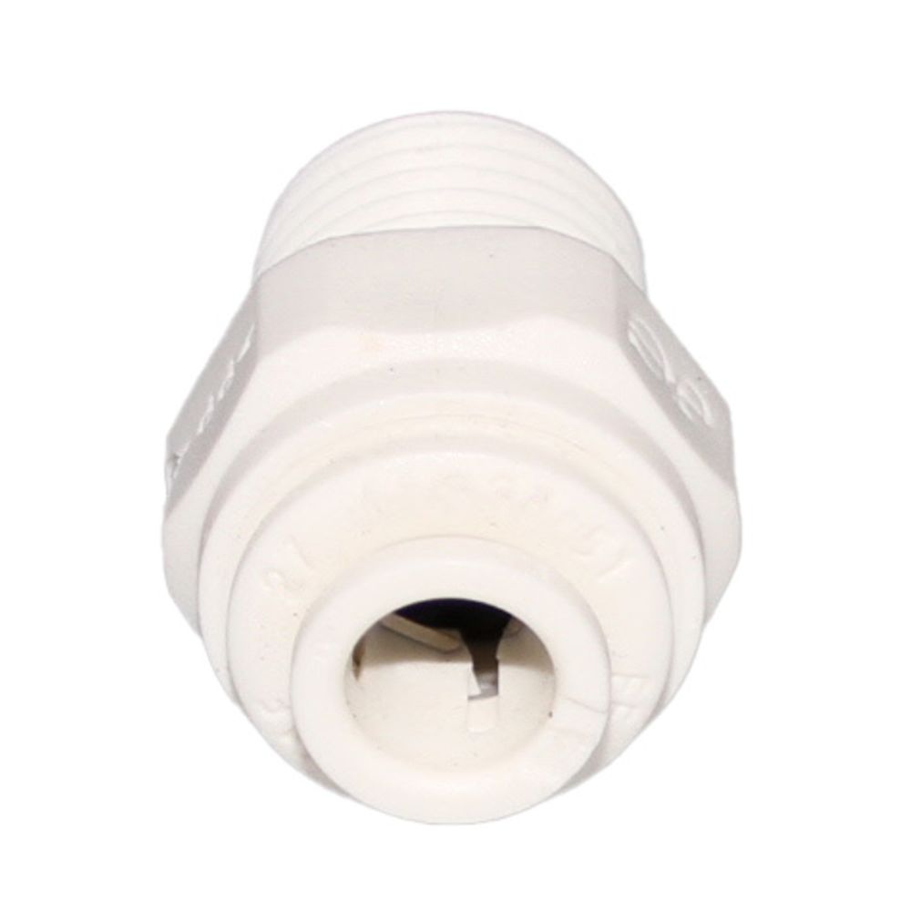 John Guest Male Connector NPTF Polypro - 1/4 x 1/4 NPTF