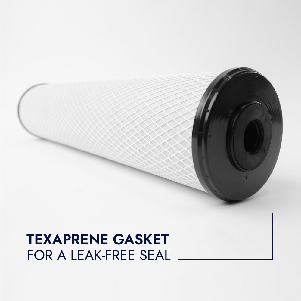 Neo-Pure CTOX-4520 20" x 4-1/2" Chloramine/VOC/LEAD Carbon Block Filter 0.5 Micron