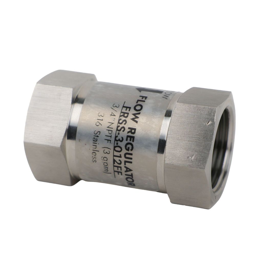 Neo-Pure Stainless Steel Flow Control 3 GPM SS - 3/4 FPT
