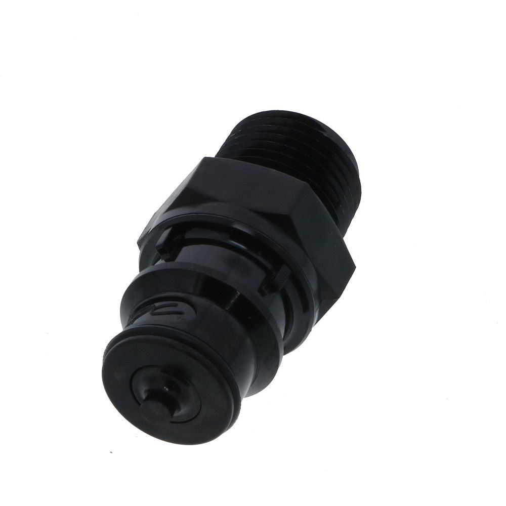 HFCD24857 Valved Male Thread Coupling Insert 1/2 MPT