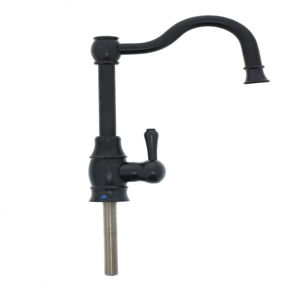 Mountain Plumbing MT1873-NL Traditional Mini POU Drinking Faucet W/ Double Curved Spout