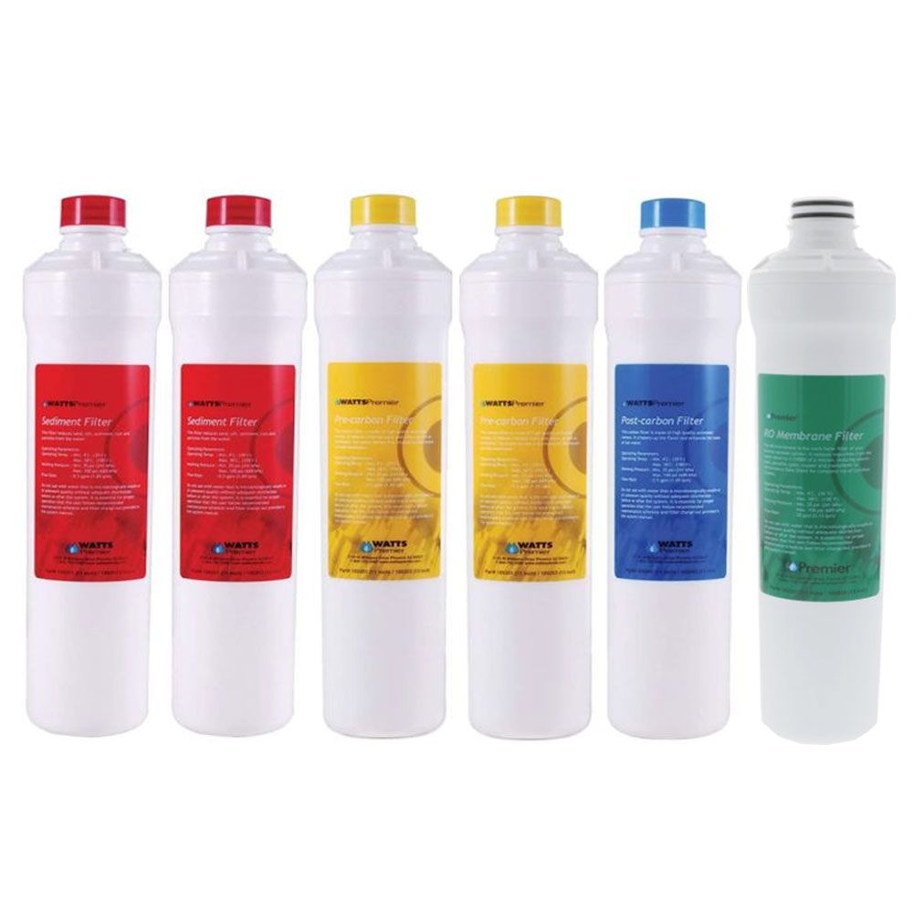Watts Premier 531155 RO Pure One Year Prefilter/Postfilter Kit plus Membrane